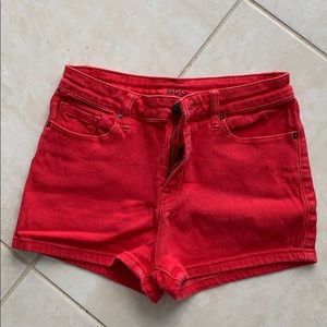 BDG shorts. HISE RISE ERN 5 pocket shorts